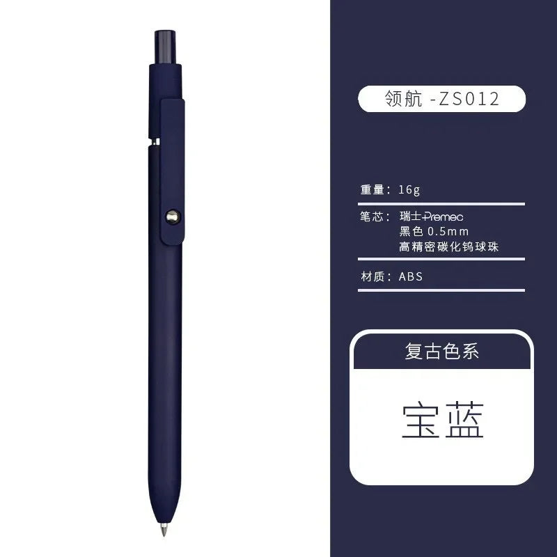 5/1pcs Morandi Colour Gel Pens Soft Touch Quick Dry