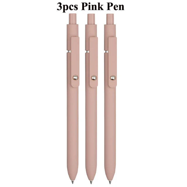 Retro Morandi Retractable Gel ink Ballpoint Pen