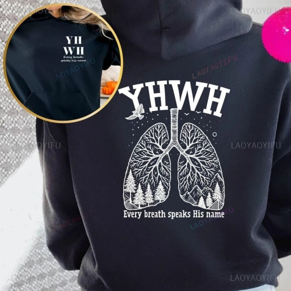 YHWH in your lungs Sweatshirt