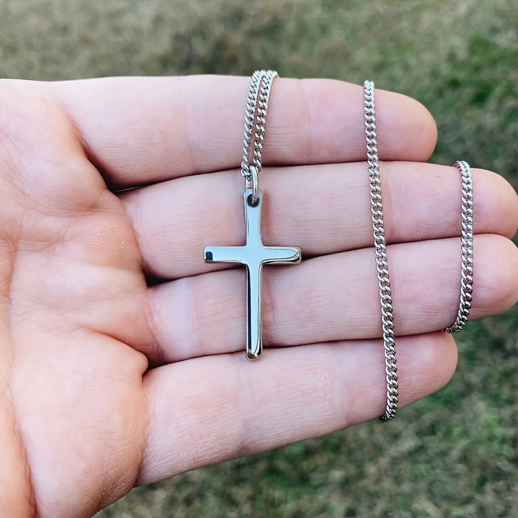 Fashion Minimalist Cross Pendant Necklace