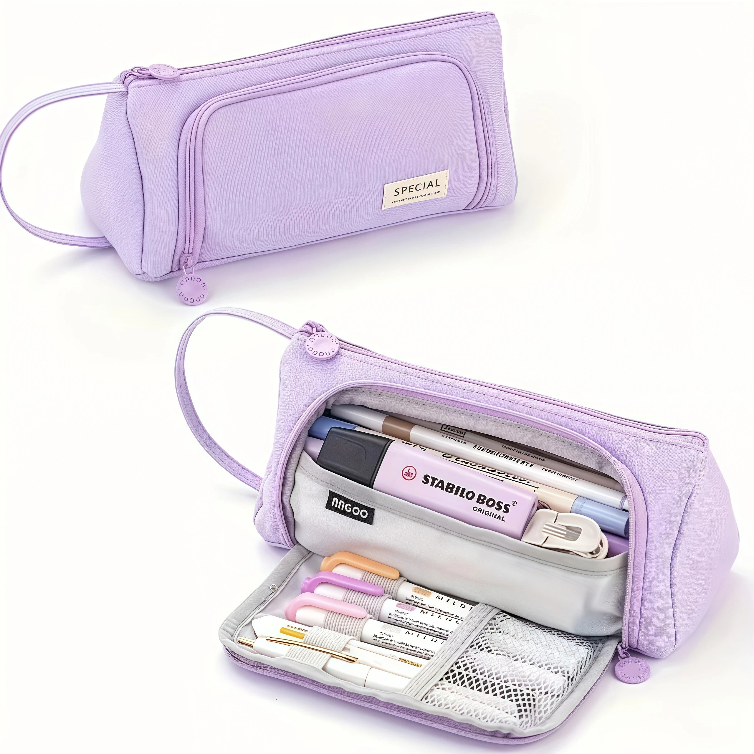 Large-capacity pen bag