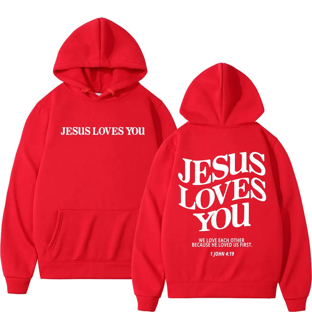Jesus Loves You Hoodie