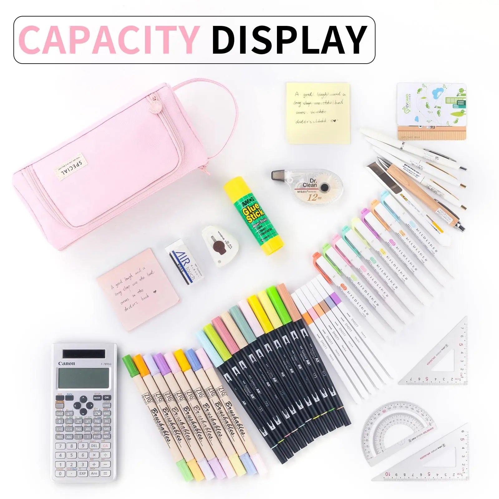 Large-capacity pen bag