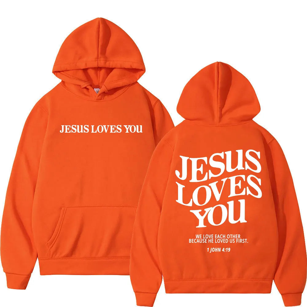 Jesus Loves You Hoodie