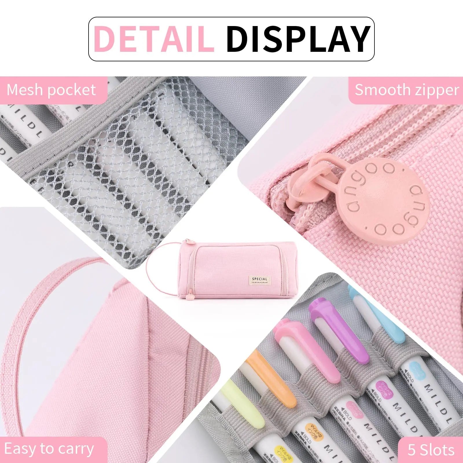 Large-capacity pen bag