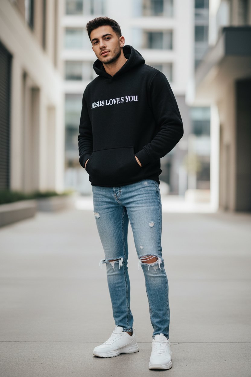 Jesus Loves You Hoodie