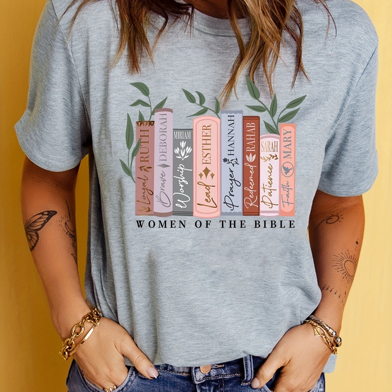 Women Of The Bible Print T-shirt