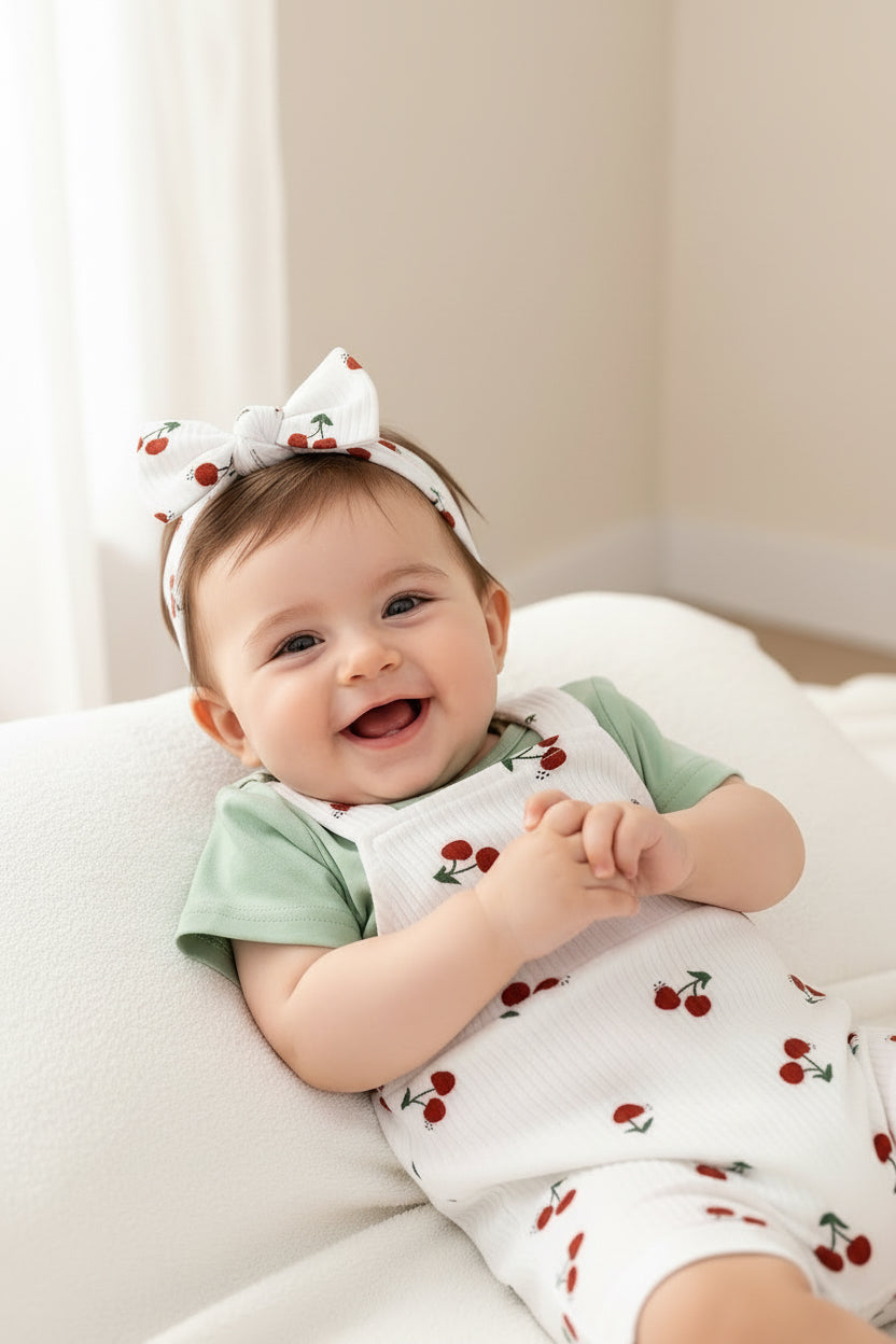 Baby's Cherry 2pcs Casual Summer Outfit