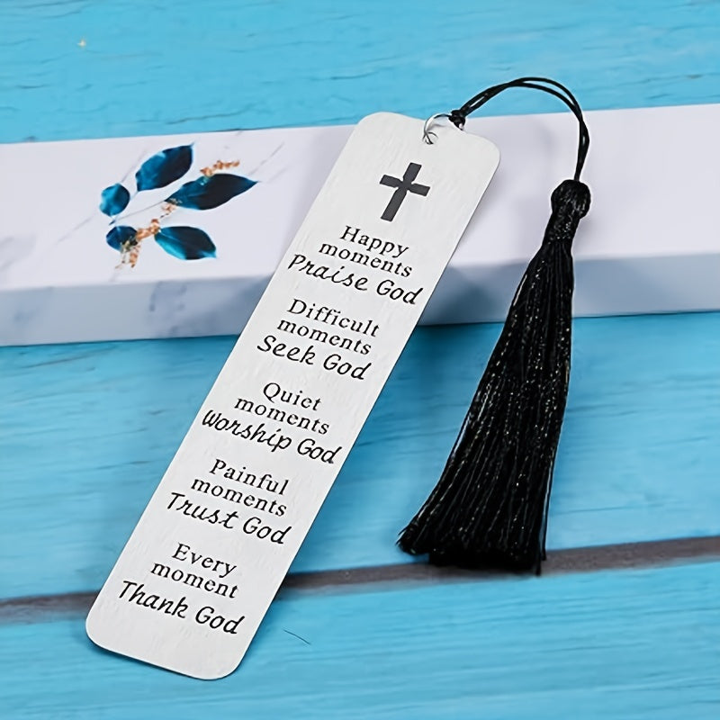 1pc Inspirational Bible Verse Bookmark