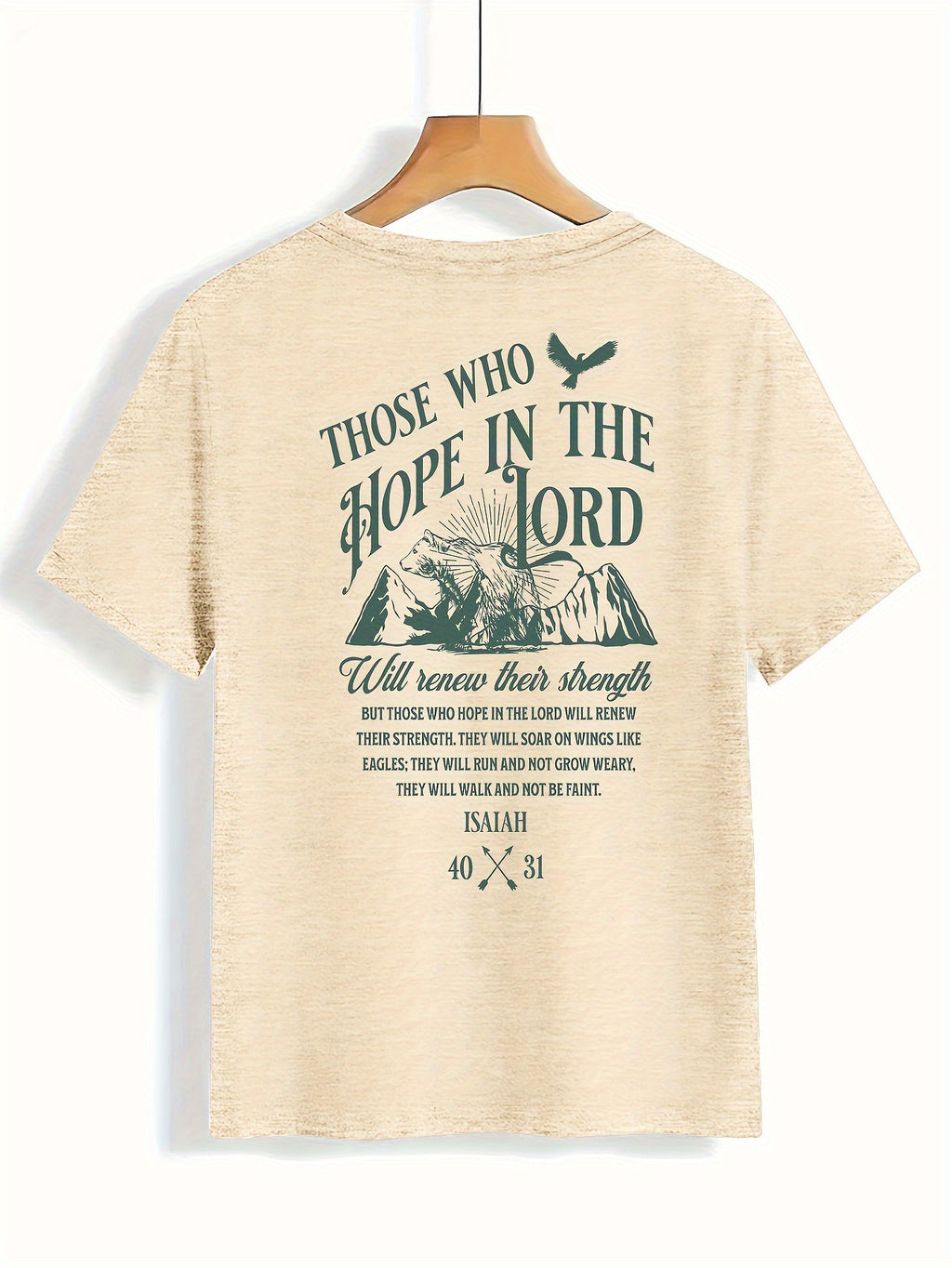 Isaiah 40:31 T-shirt boho