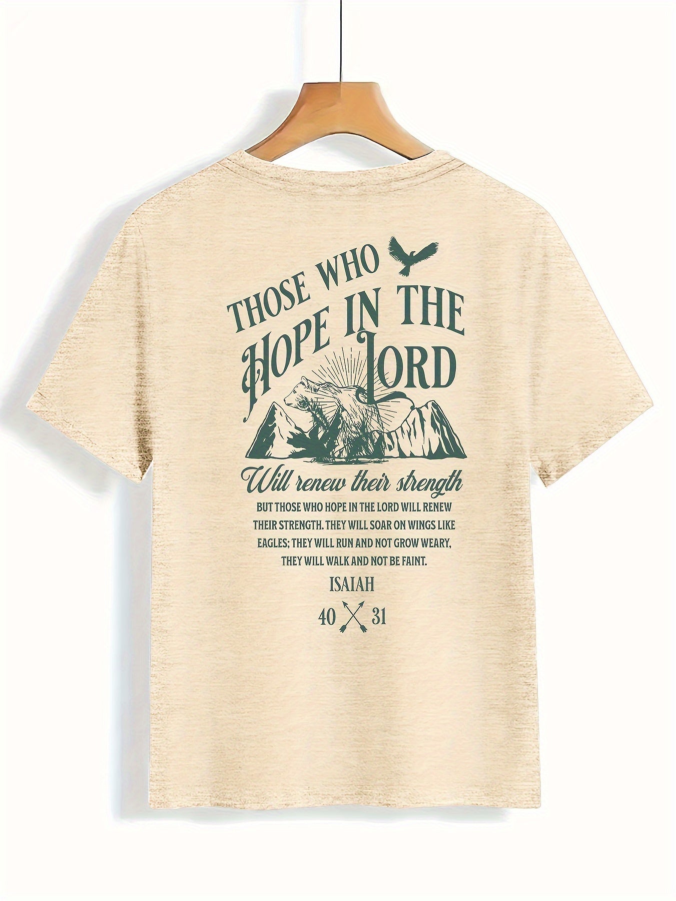 Isaiah 40:31 T-shirt boho