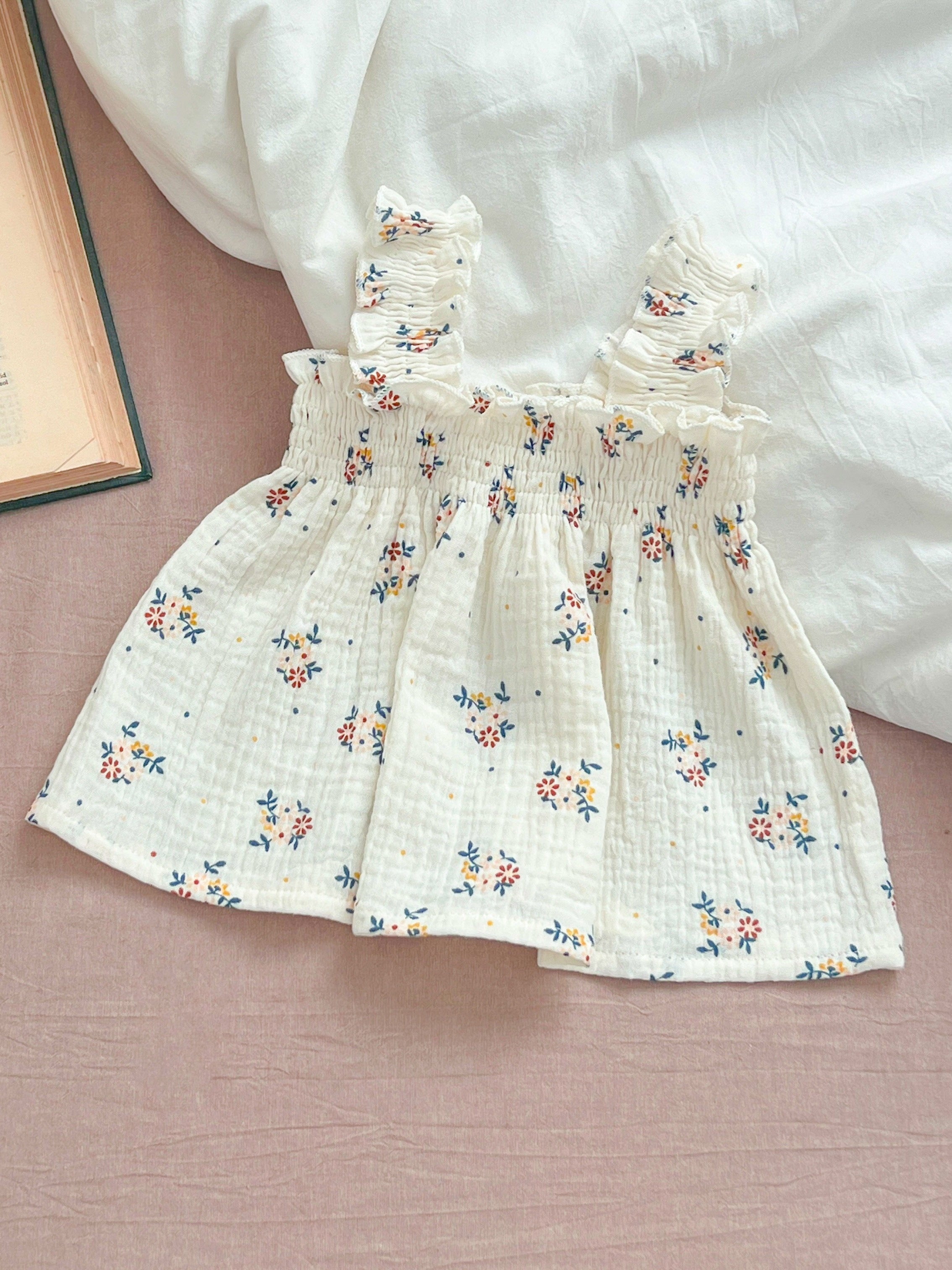 Baby's Floral Pattern 2pcs