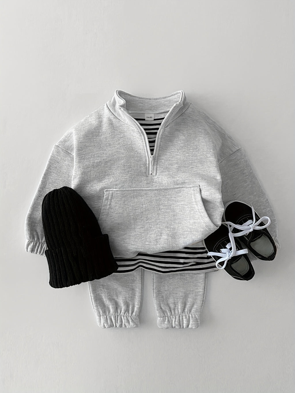 Baby's Sporty Style Clothing Set