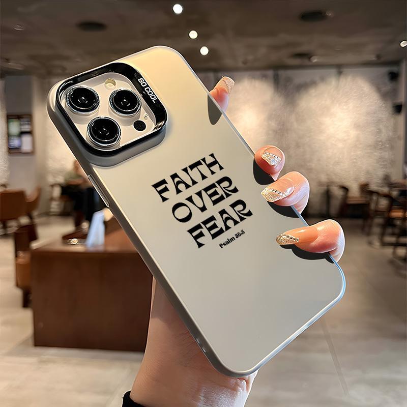 Faith over Fear Phone Case