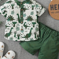 Baby Boy Summer Clothes Set Boy Dinosaur