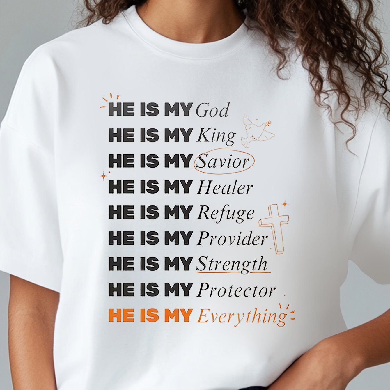 He is my T-shirt