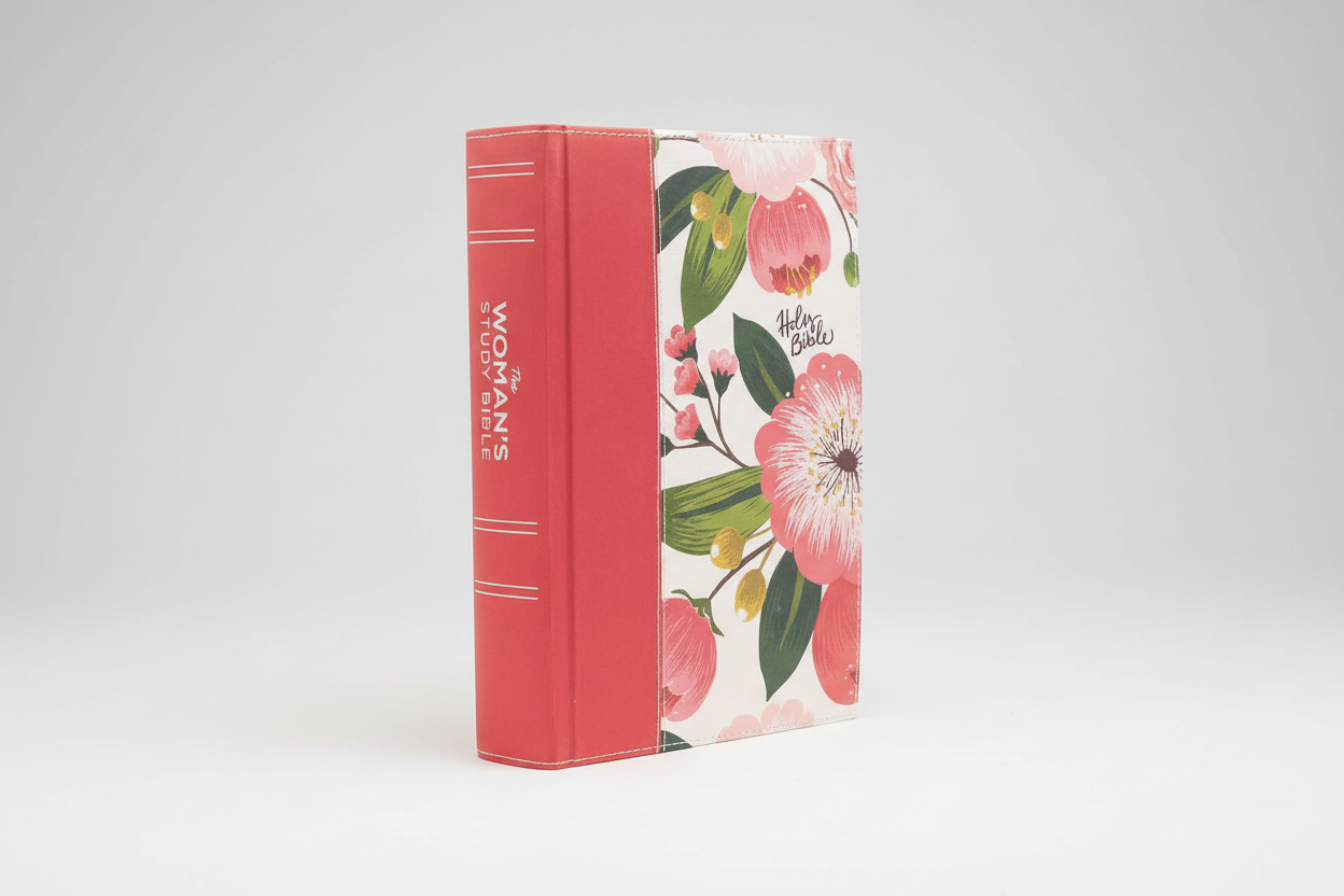 Women's Study Bible Flower pattern