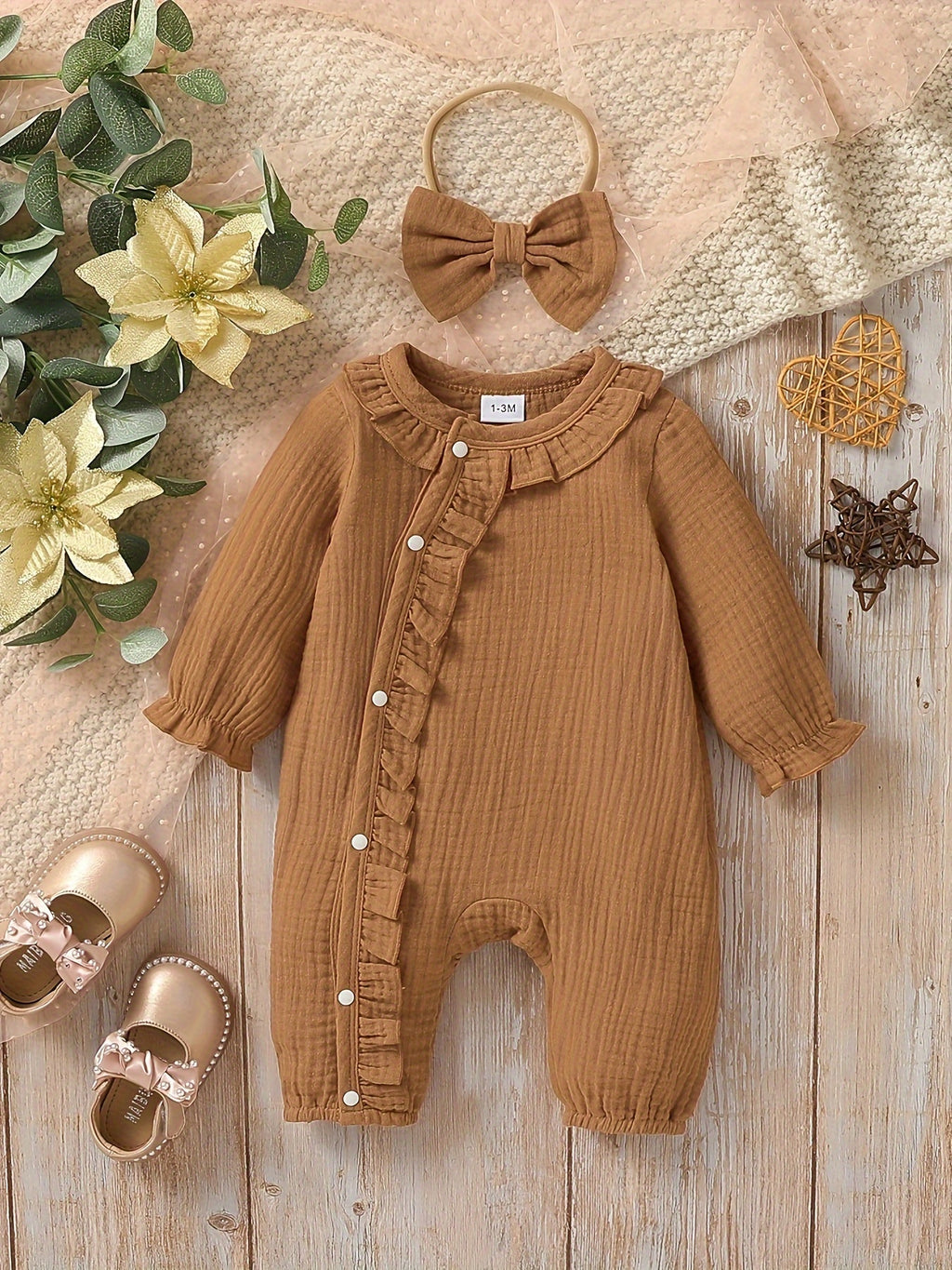Newborn muslin bodysuit