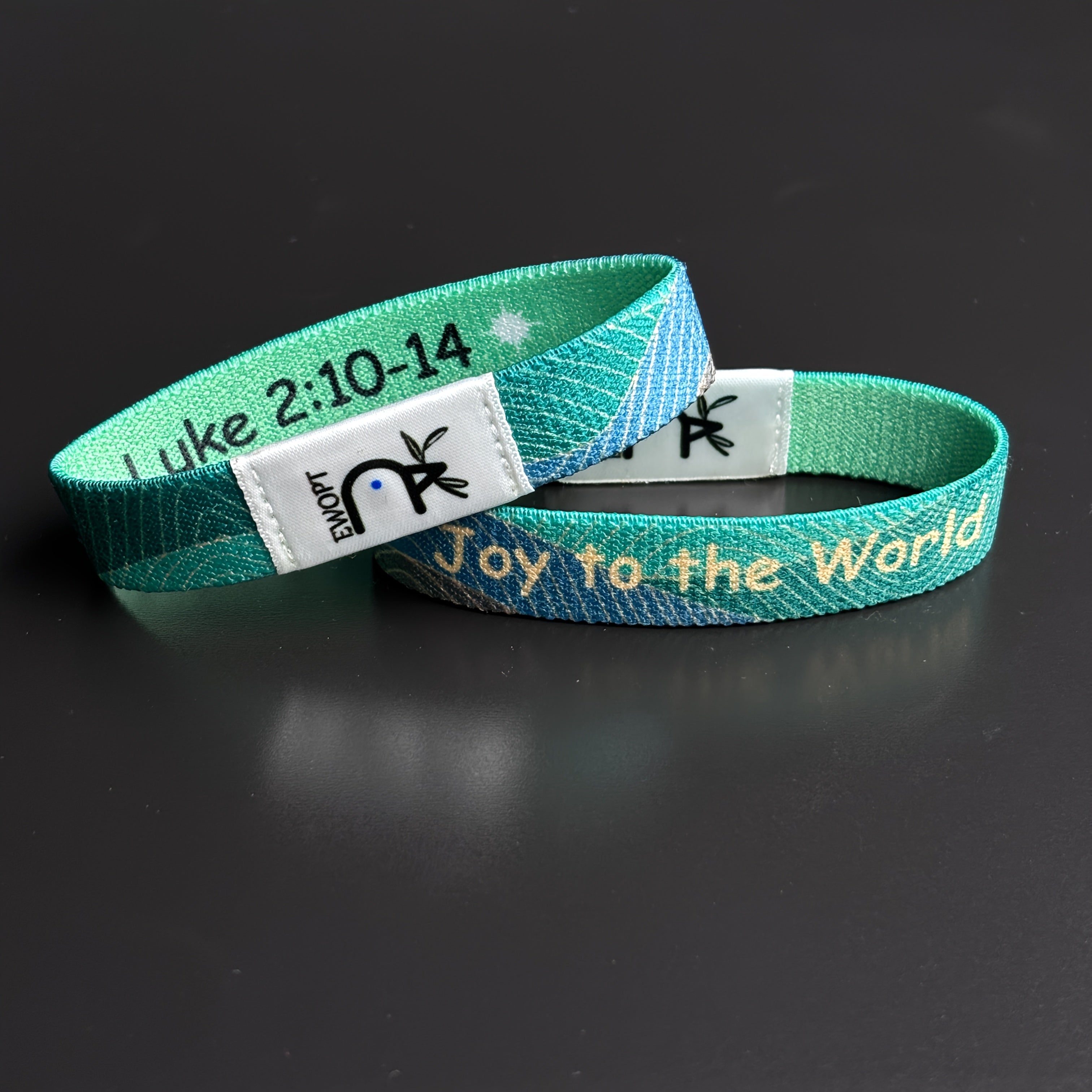EWOPT Bible Bracelets Daily Verse Phone Tap