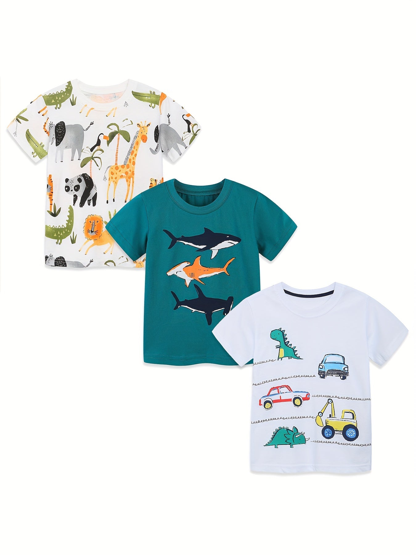 3 Boys Summer T-shirts
